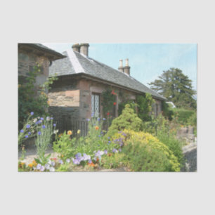 Papier Mousseline Français Cottage II avec Flower Garden Photographi