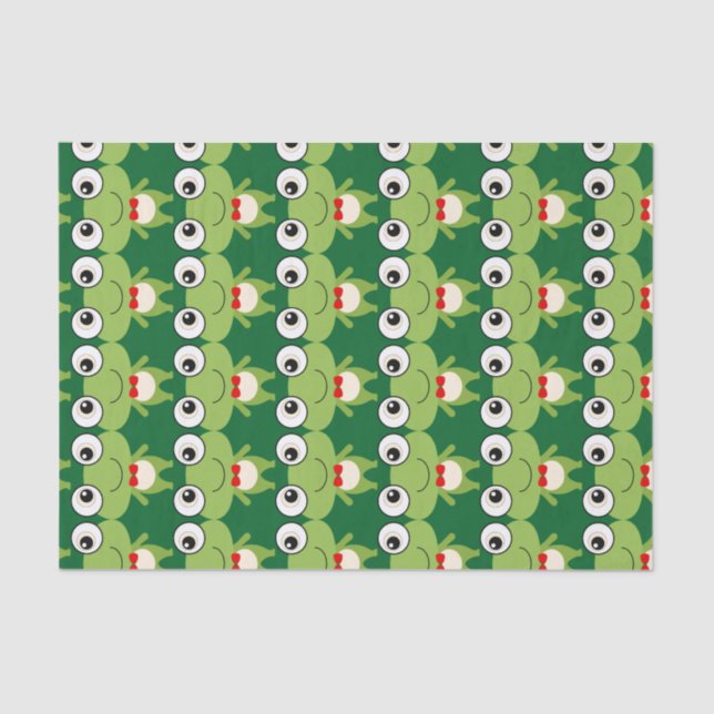 Papier Mousseline Froggy mignon (Recto)