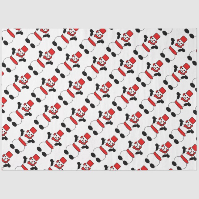 PAPIER MOUSSELINE FROSTY DA SNOWMAN (Recto)