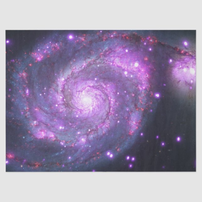 Papier Mousseline Galaxie Whirlpool (Recto)