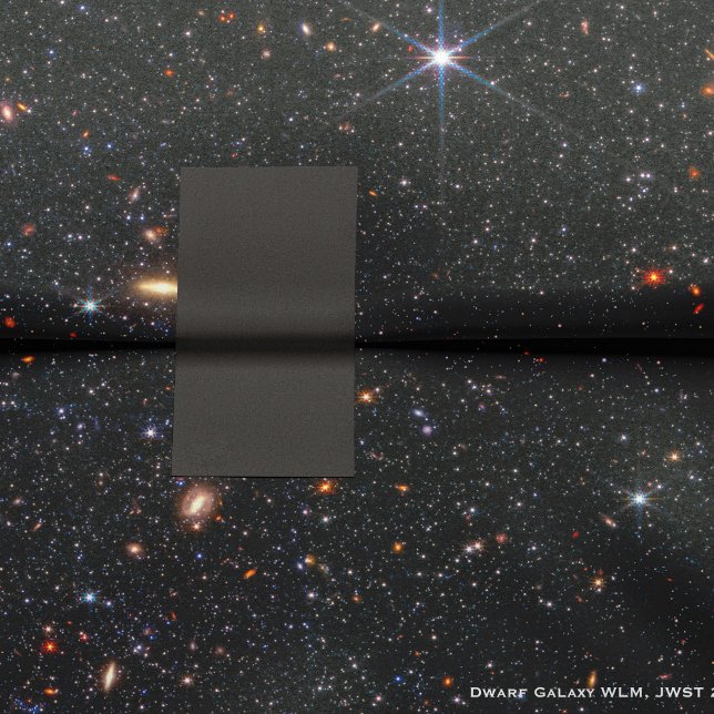 Papier Mousseline Galaxy naine WLM James Webb Telescope spatial Hi-R (Créateur téléchargé)