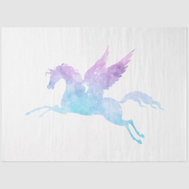Papier Mousseline Galaxy Unicorn Series Design 1 (Recto)