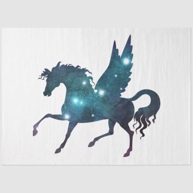 Papier Mousseline Galaxy Unicorn Series Design 10 (Recto)