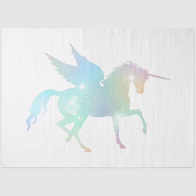 Papier Mousseline Galaxy Unicorn Series Design 19 (Recto)
