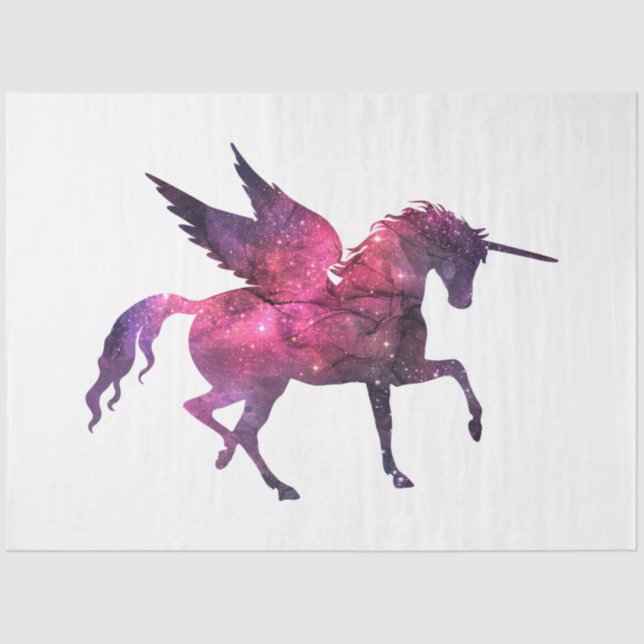 Papier Mousseline Galaxy Unicorn Series Design 8 (Recto)