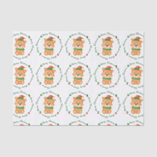 Papier Mousseline Gallois Corgi Chien Chien Chien Mignonne Fête Joye