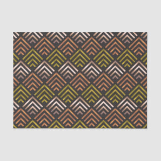 Papier Mousseline Géométrie Art déco