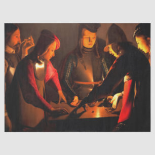 Papier Mousseline Georges de la Tour - Les Joueurs de Dices