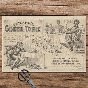 Papier Mousseline Gingembre victorien Poster Tonic