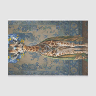 Papier Mousseline Giraffe royale