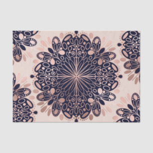 Papier Mousseline Girly Boho Rose Gold Blush
