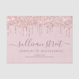 Papier Mousseline Girly Rose Parties scintillant Drift Petite entrep