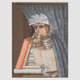 Papier Mousseline Giuseppe Arcimboldo - Le Bibliothécaire