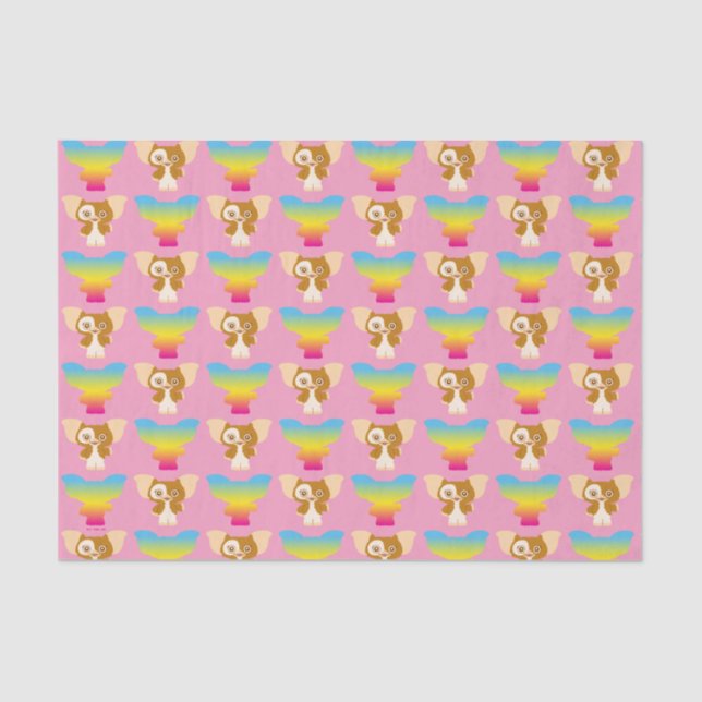 Papier Mousseline Gizmo | Rainbow Pattern (Recto)