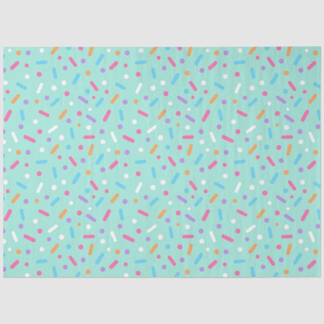 Papier Mousseline Glacage de la menthe et arrosage de la beigne  (Recto)