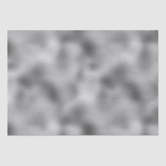 Papier Mousseline Glam argenté (Recto)