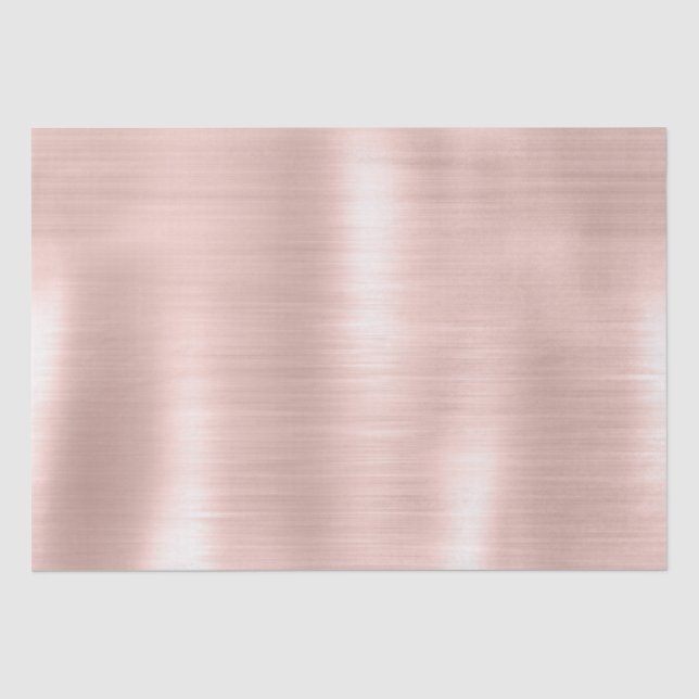 Papier Mousseline Glam Girl Blush Mariage rose (Recto)