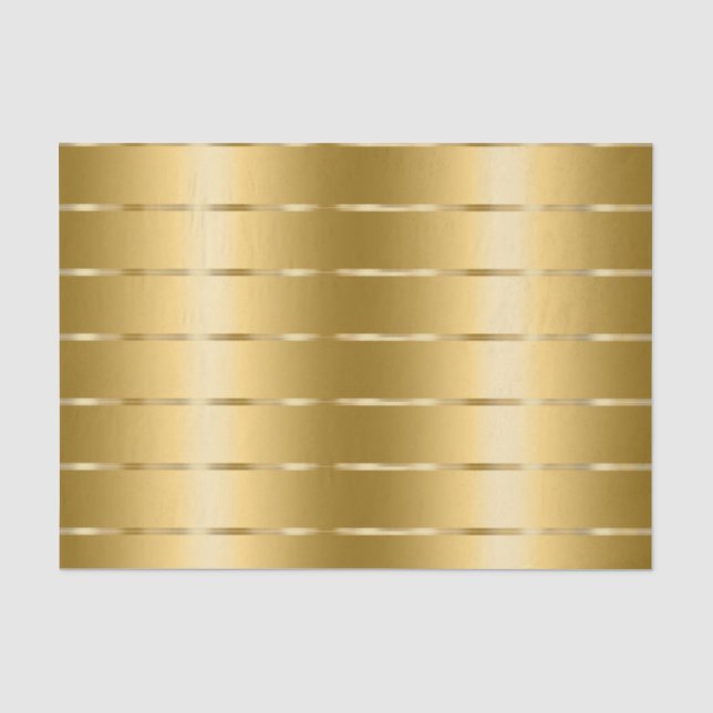 Papier Mousseline Glam Gold Ribbon Fête des mariées (Recto)
