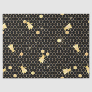Papier Mousseline Glam Honeycomb Series Design #6