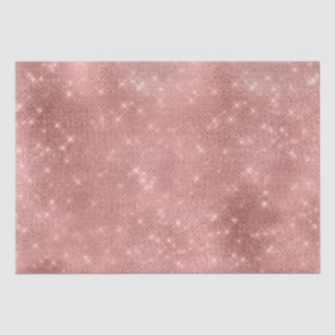 Papier Mousseline Glam Rose Gold Sparkle