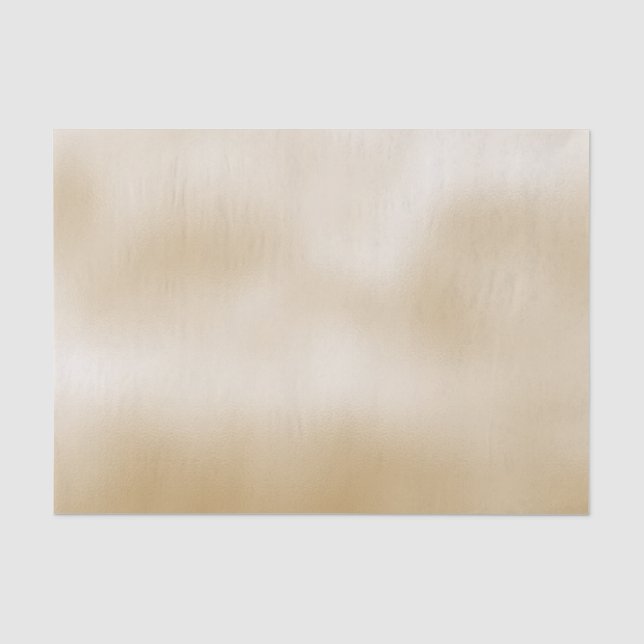 Papier Mousseline Glam Unicorn Gold Anniversaire (Recto)