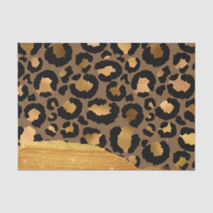 Papier Mousseline Glamour en métal Glamor Tcheetah Peau