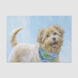 Papier Mousseline Glen of Imaal Terrier Peinture - Art original Chie