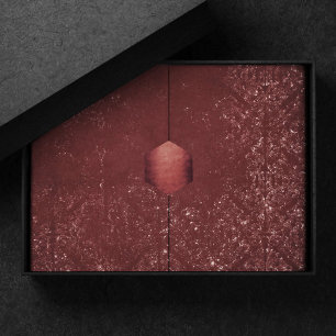 Papier Mousseline Glimmery Henna Grunge   Rouge glamour de sang rich