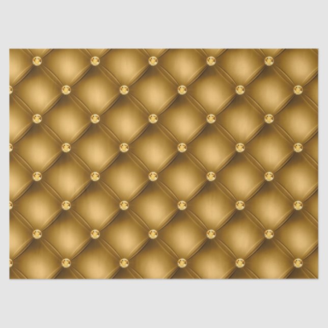 Papier Mousseline Gold et Gold Tufted (Recto)