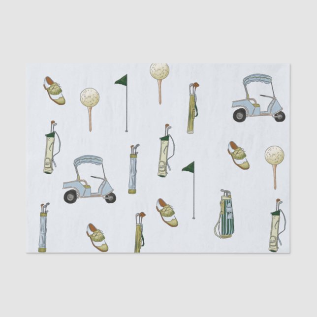 Papier Mousseline Golf (Recto)