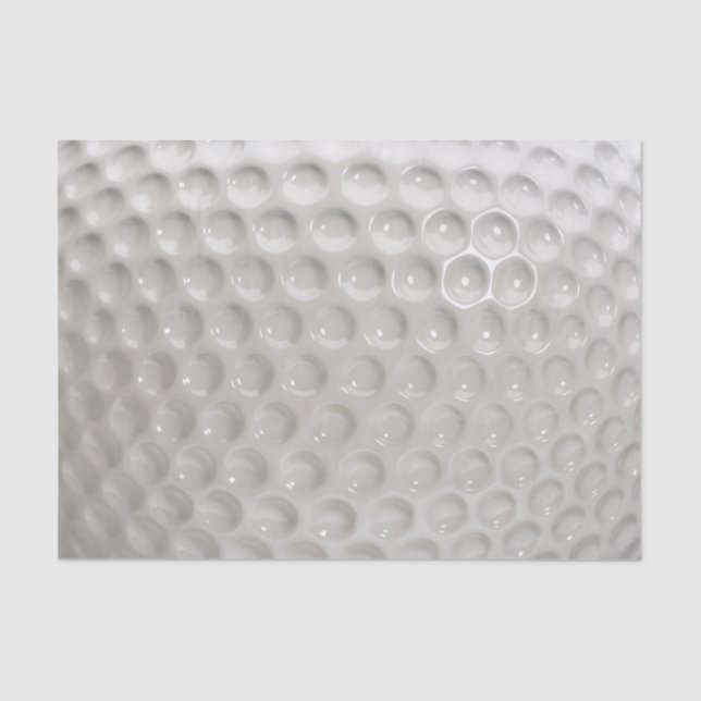 Papier Mousseline Golf Ball Sport (Recto)