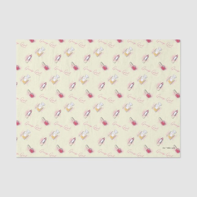 Papier Mousseline Gossip Girl Lipstick & Motif de parfum (Recto)