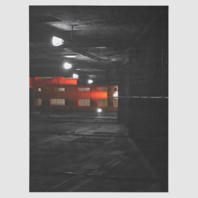 Papier Mousseline Gothic Staircase (Recto)