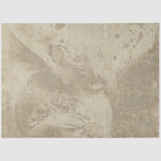 Papier Mousseline Gothique Angel Series Design 2 (Recto)