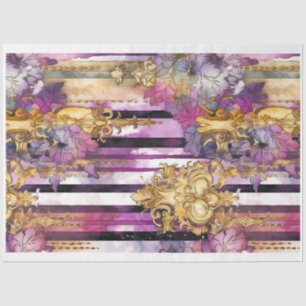 Papier Mousseline Gothique Shabby Glam K Découpage Papier