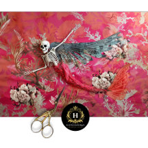 Gothique Vampire Skeleton Mermaid Skull Decoupage