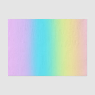 Papier Mousseline Gradient de Gorgeous Pastel