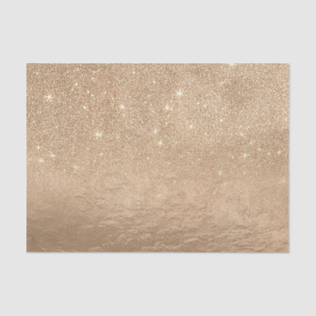 Papier Mousseline Gradient scintillant d'Ombre d'aluminium de (Recto)