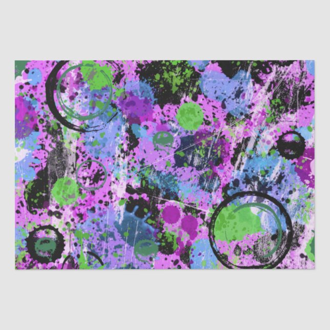 Papier Mousseline Graffiti Smoothie (Recto)