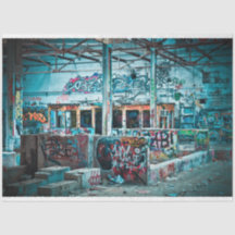 Graffiti Urbain 25 Découpage Tissu Papier