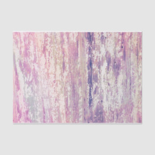 Papier Mousseline Grain de bois rose blanc violet texture rustique