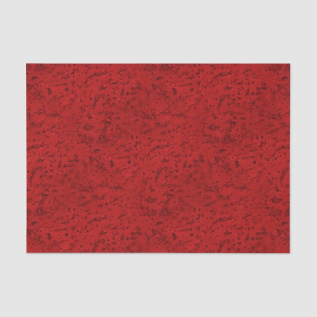 Papier Mousseline Grain rouge en bois de regard de liège de brique (Recto)