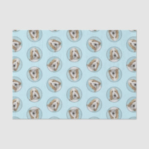 Papier Mousseline Grand Basset Griffon Vendeen GBGV Original Chien A