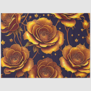 Papier Mousseline Grande Collection Rose de luxe Gold tendance