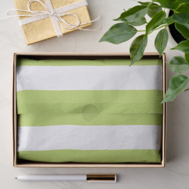 Papier Mousseline Grandes Tailles Vertes, Grandes Tailles Blanches,  (Cadeau)
