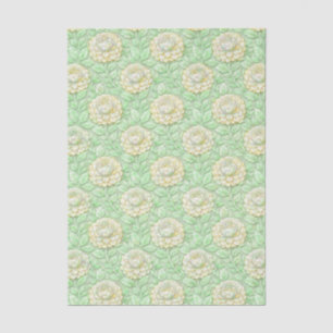 Papier Mousseline Grands arrangements floraux élégants et vintage po