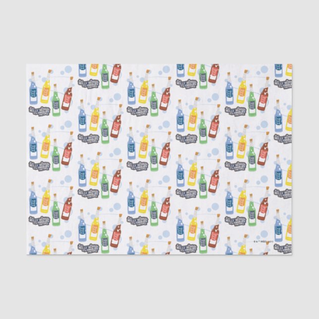 Papier Mousseline Graphique de boisson de levage Fizzy (Recto)