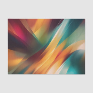 Papier Mousseline Gras Abstrait