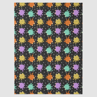 Papier Mousseline Grenouilles psychédéliques Papier tissulaire multi