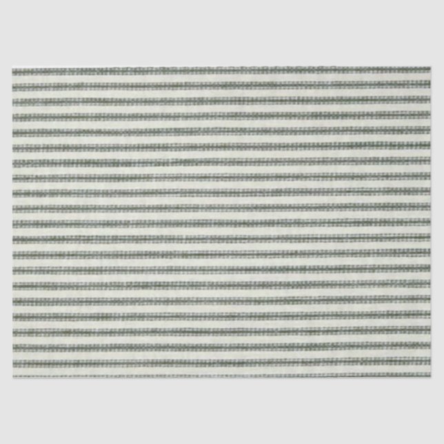 Papier Mousseline Grey Farmhouse Textile Decoupage papier arrière -  (Recto)